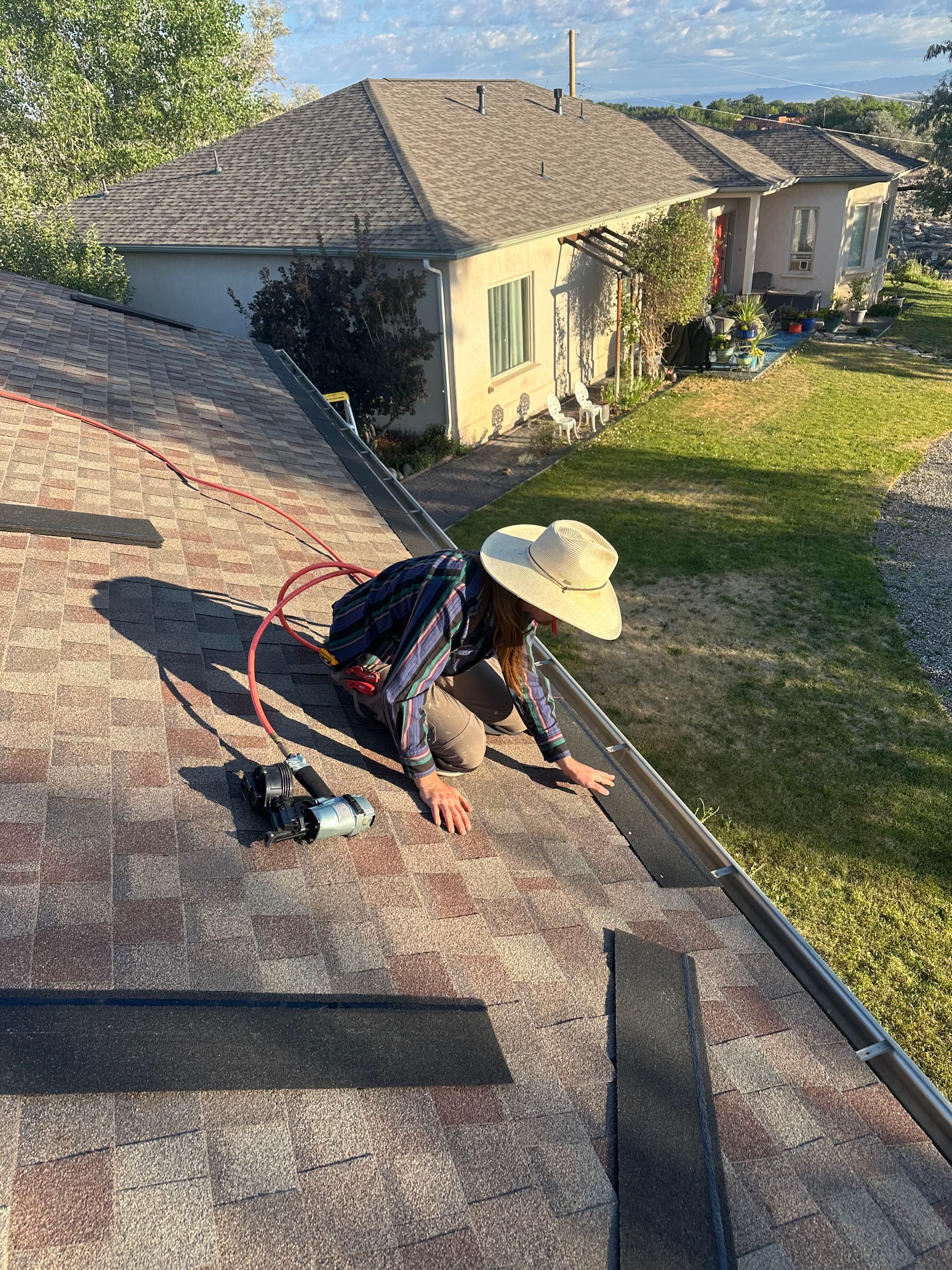 Early Start on a Roof-Over Done the Right Way image