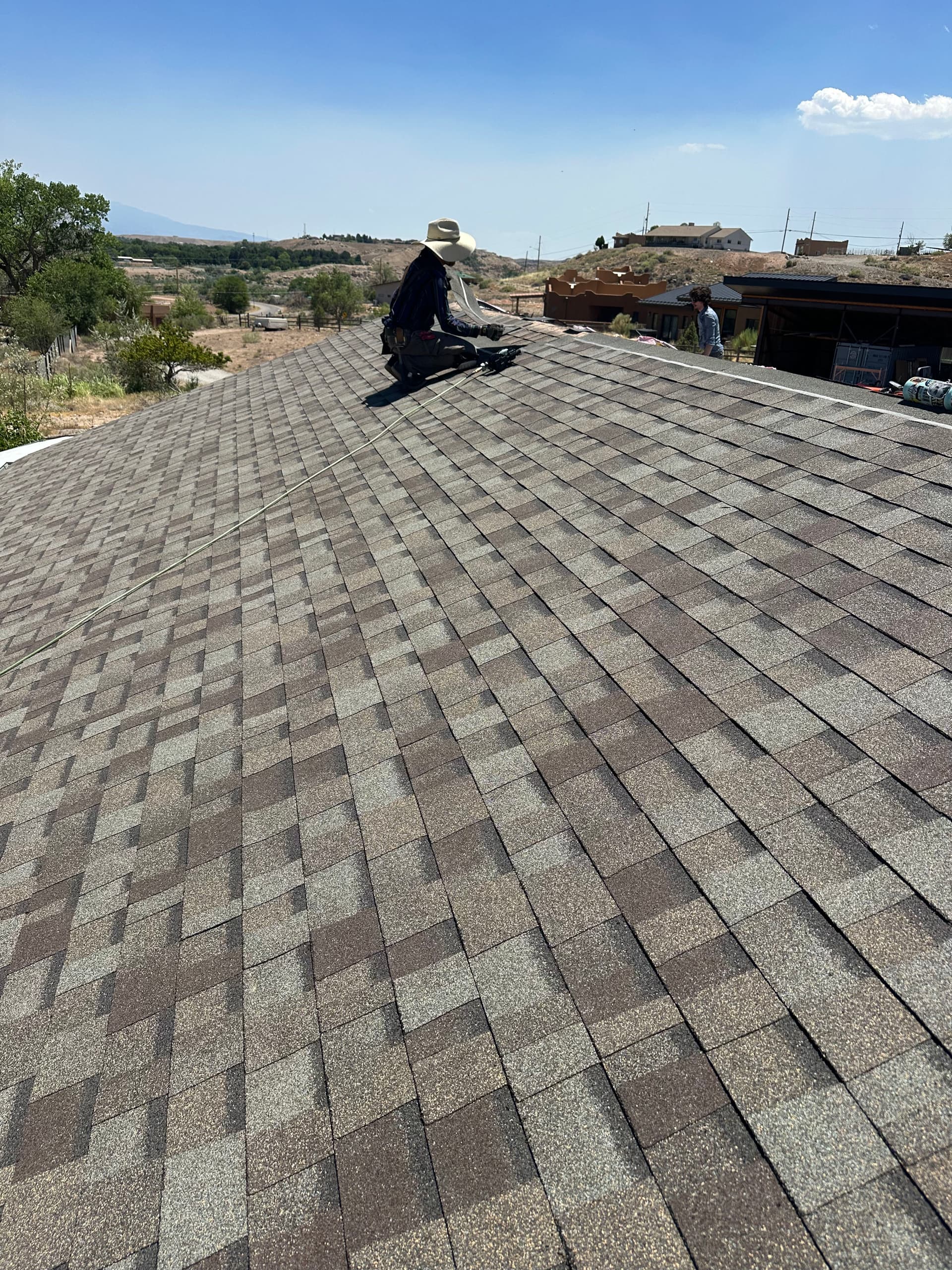 Gallery photos for Early Start on a Roof-Over Done the Right Way: Image #1