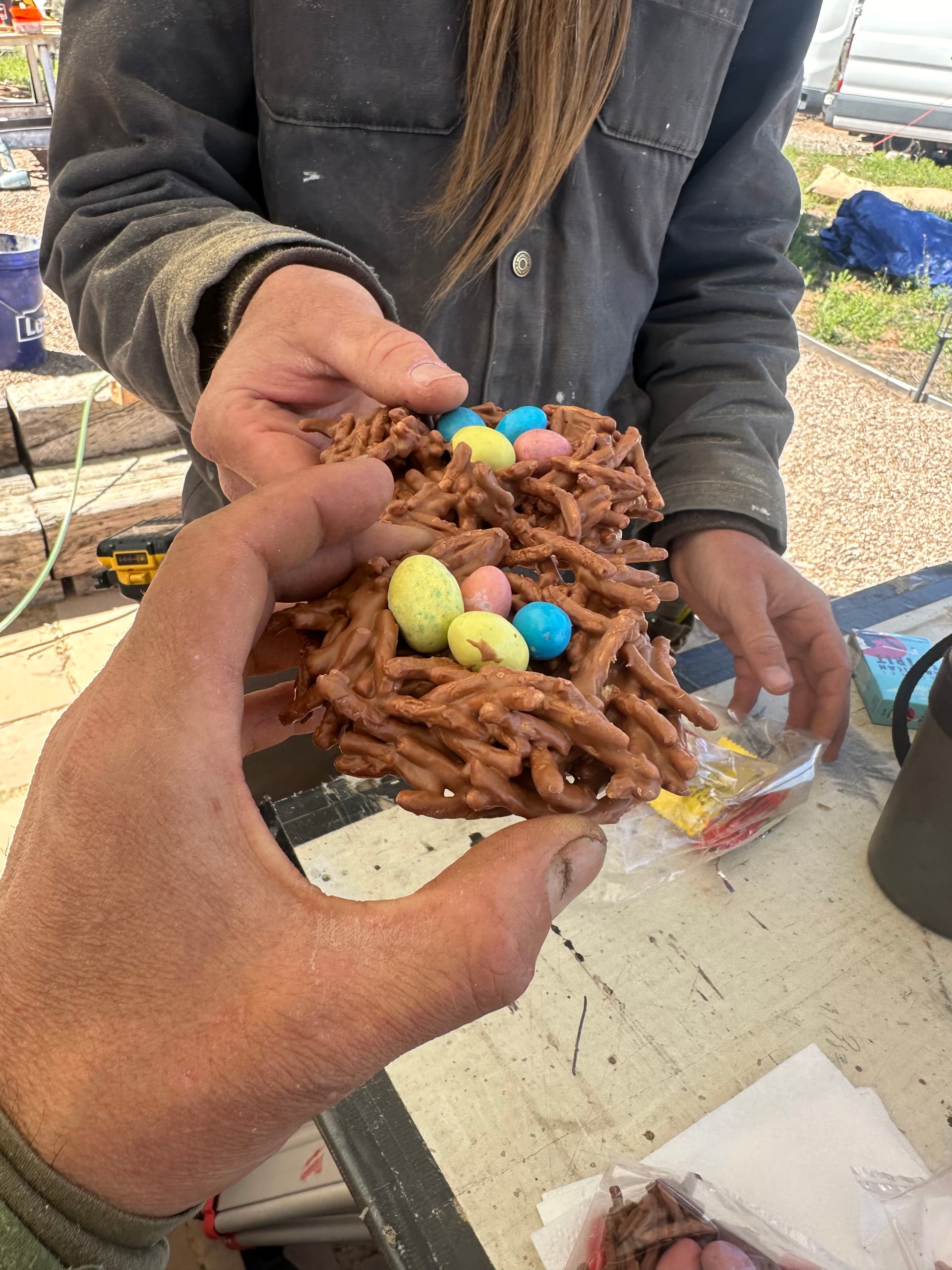 Gallery photos for Massive Hot Tub Deck Build in Progress with Stunning Views: Image #3